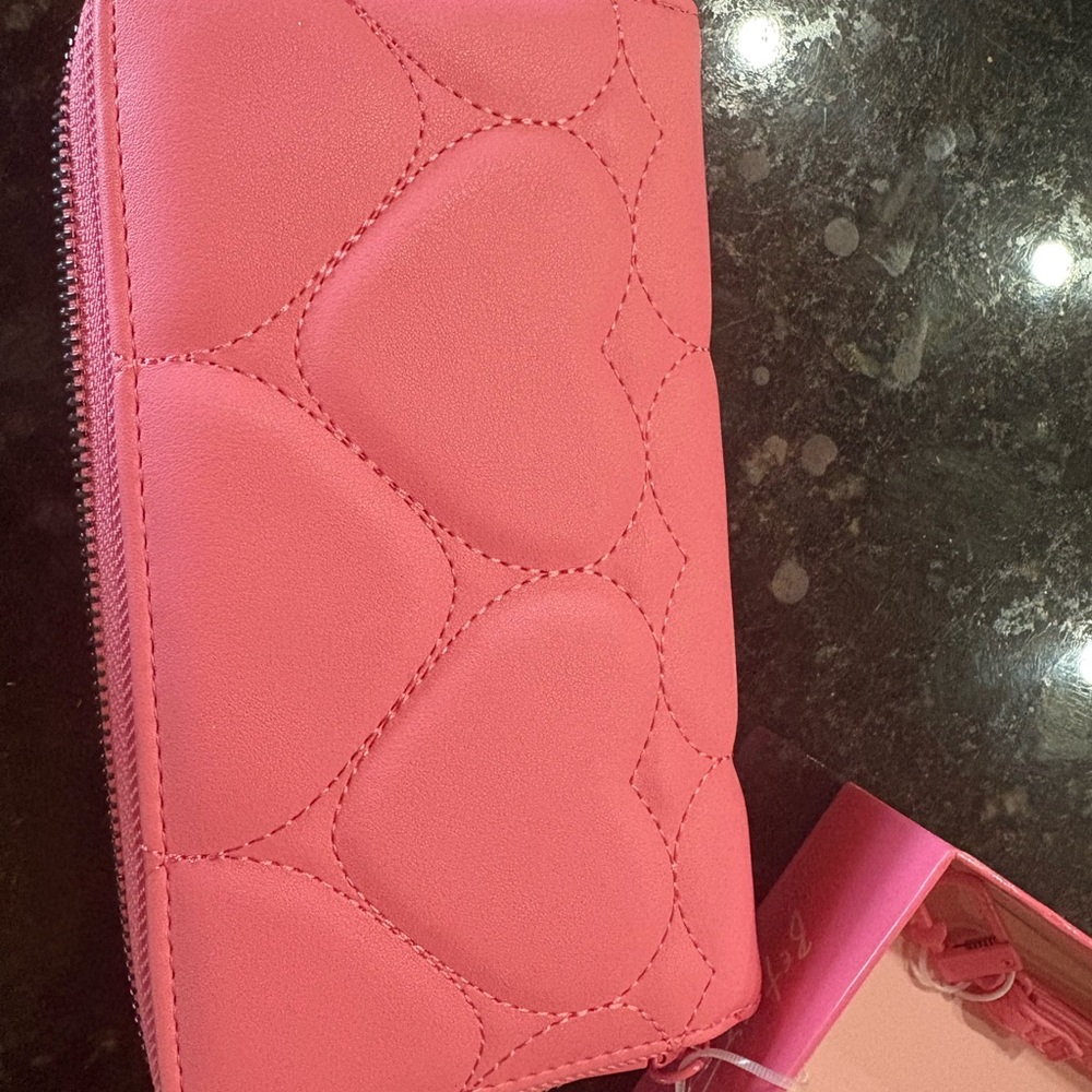 Betsey Johnson Fuchsia Wristlet Clutch
FIRM ON PRICE - Picture 6 of 7
